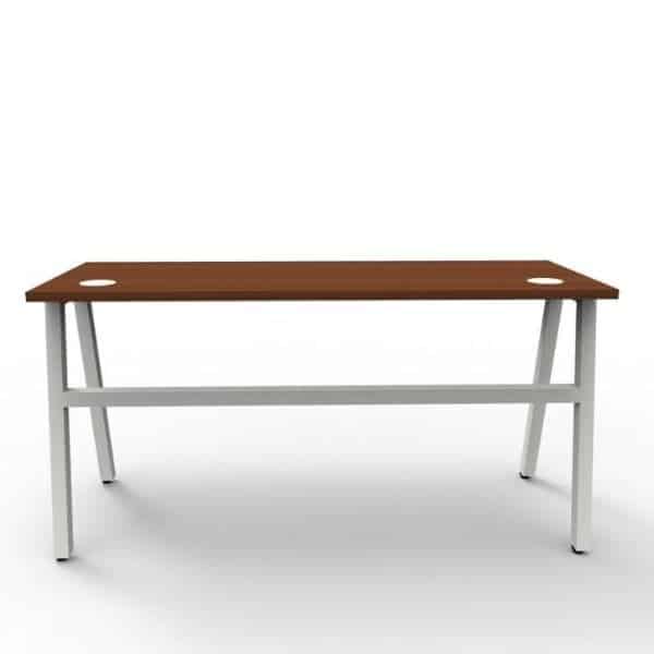 ANGLE Office Computer Table For Staff – 4x2feet – Classic Walnut ...