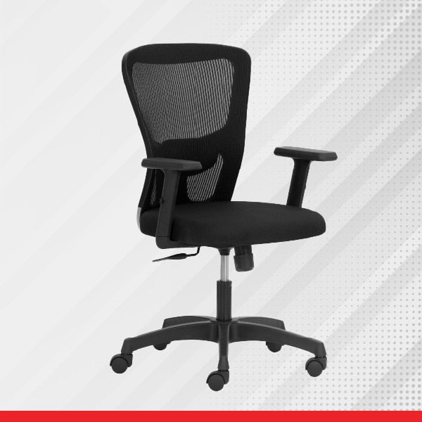 FLUID BASICS Mid Back Ergonomic Office - Transteel