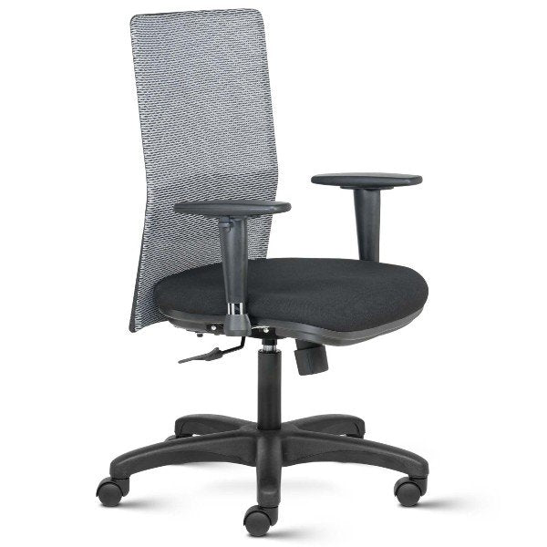 Hello Mid Back Mesh Ergonomic Chair with adjustable Arms