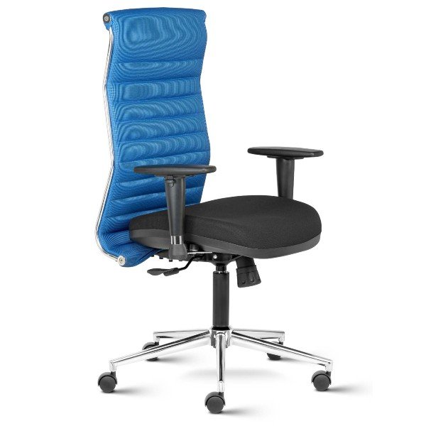 Black Neo Mid Back Mesh Ergonomic Chair with adjustable Arms