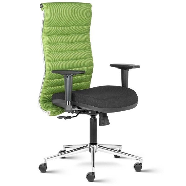 Black Neo Mid Back Mesh Ergonomic Chair with adjustable Arms
