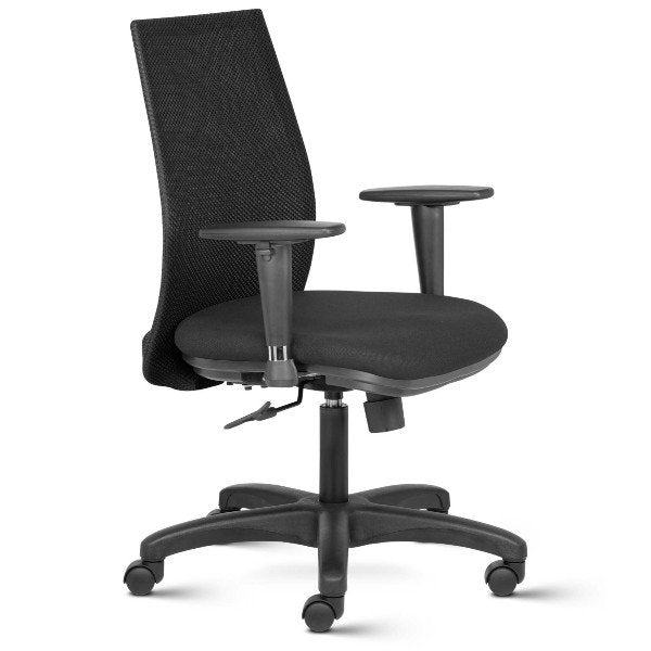 Vector Mid Back Mesh Ergonomic Chair with adjustable Arms