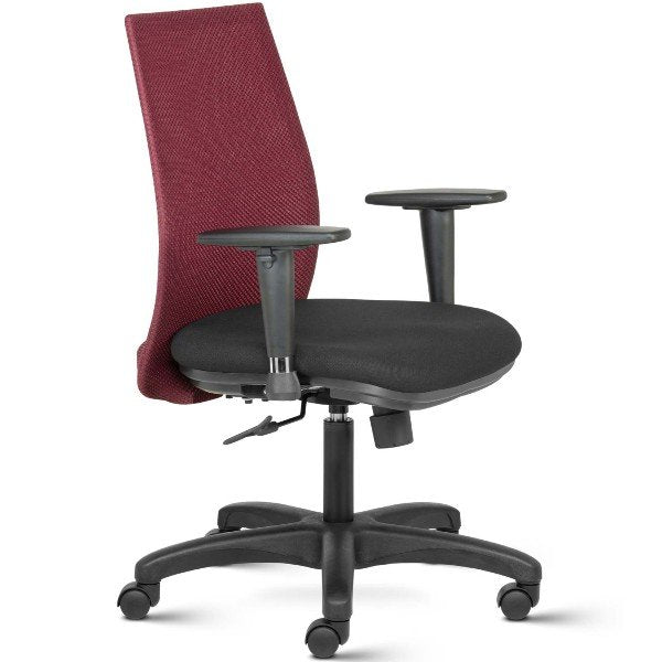 Vector Mid Back Mesh Ergonomic Chair with adjustable Arms
