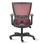 Reflex Mid Back Mesh Ergonomic Computer Chair with Adjustable Arms