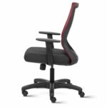Reflex Mid Back Mesh Ergonomic Computer Chair with Adjustable Arms