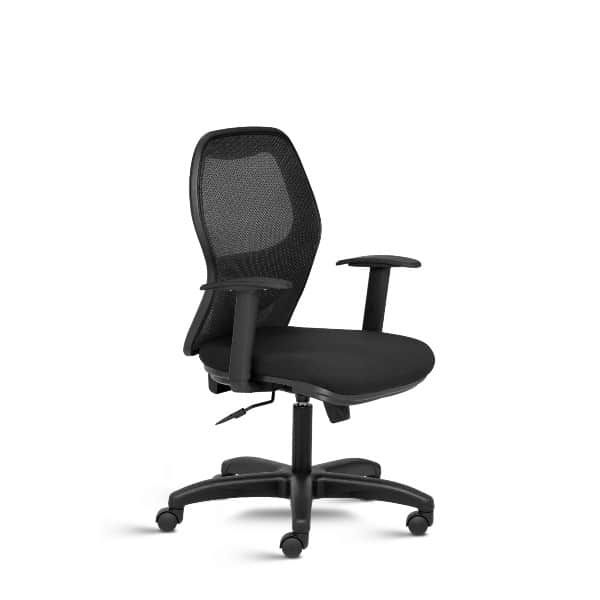 Web Medium Back Mesh Ergonomic Chair with adjustable Arms