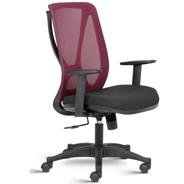 Focus Mid Back mesh backrest Ergonomic Chair with Adjustable arms