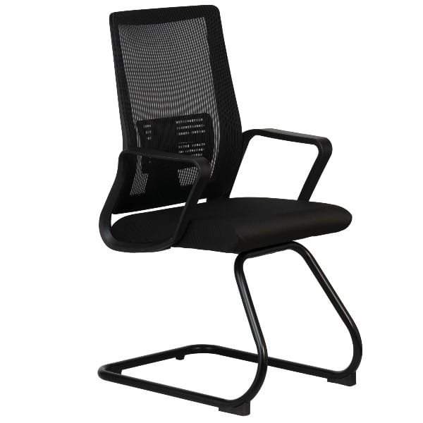 Express Mid Back Mesh Visitor chair with arms