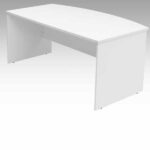 Oslo Table for CEO 6 feet ( L) X 3 feet ( Width) without drawer unit - White