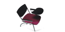 Wave – Training Room Chair With Writing Pad